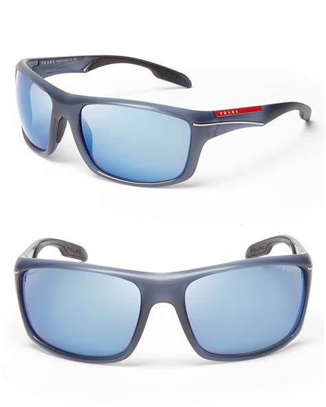 blue tint prada sunglasses|blue Prada glasses.